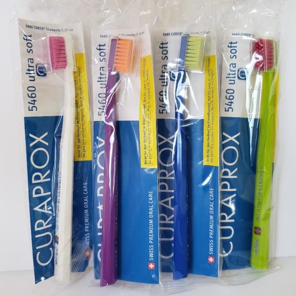 4 Curaprox 5460 Swiss Luxury Toothbrushes - SALE - Picture 1 of 5
